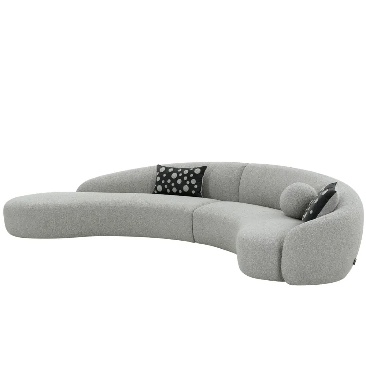 Jones Performance Boucle Curve Sofa
