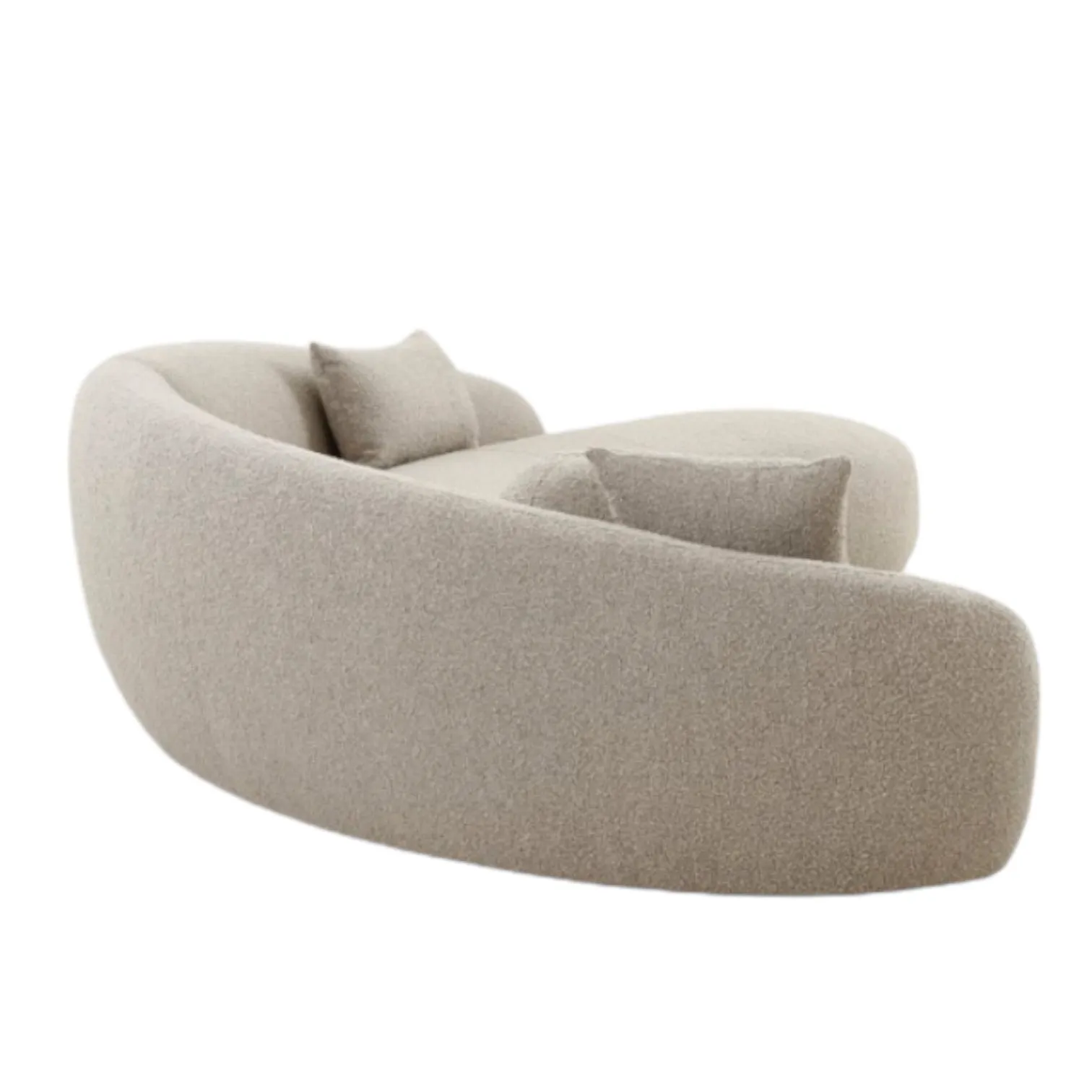 Jones Performance Boucle Curve Sofa
