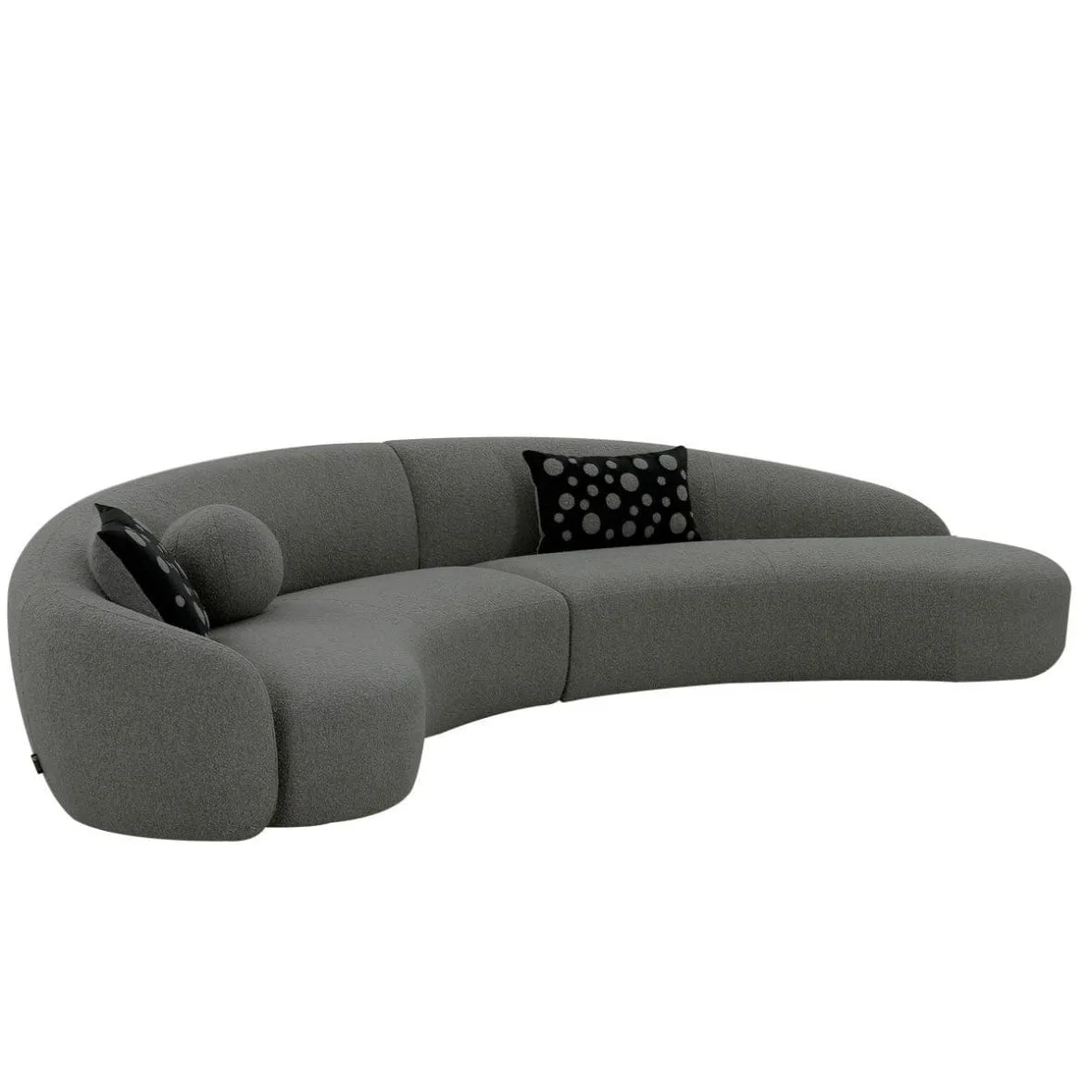 Jones Performance Boucle Curve Sofa