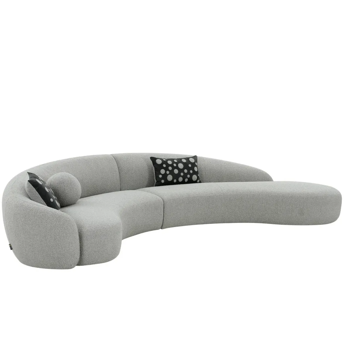 Jones Performance Boucle Curve Sofa