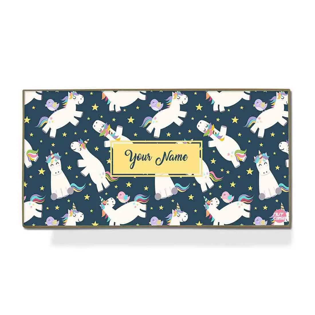 Kids Customized Stationery Kit Desk Organizer - Unicorn