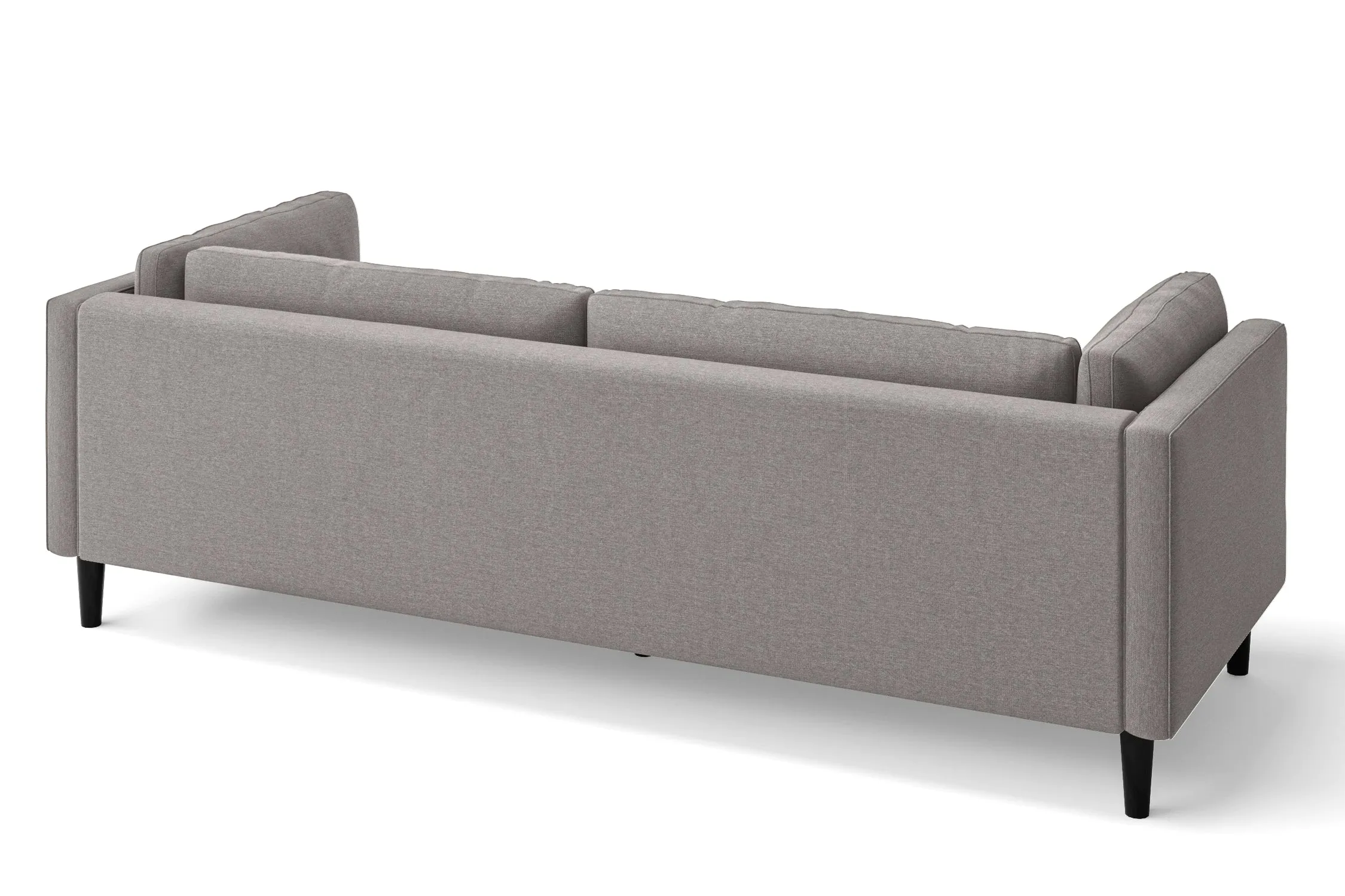 Matera 4 Seater Sofa Grey Linen Fabric