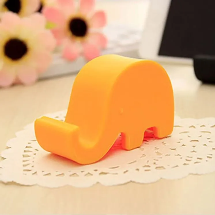 Mini Elephant Phone Holder Desk Stand