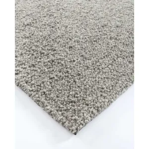Mt Somers Floor Rug - Smoke Grey  (100% Wool)