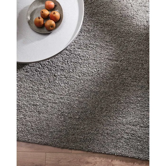 Mt Somers Floor Rug - Smoke Grey  (100% Wool)