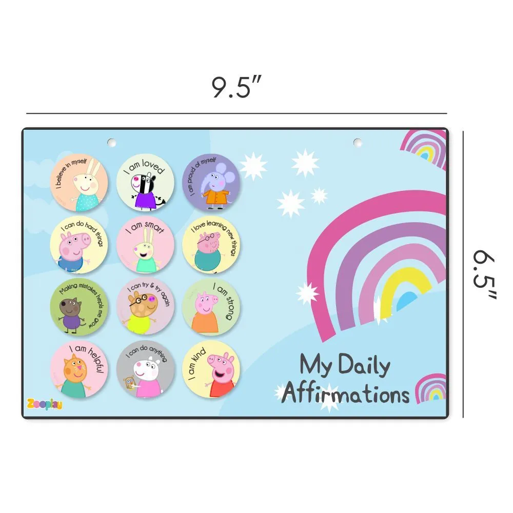 My Daily Affirmations Peppa Pig