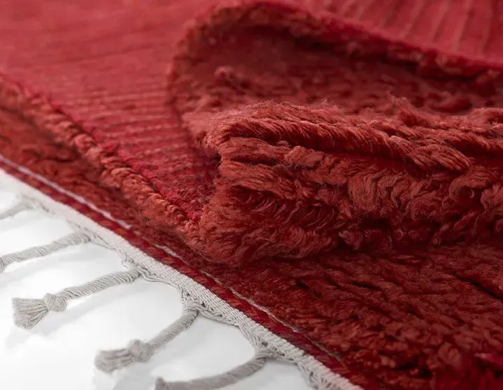 Neo Moroccan NEM-3 Red Rug