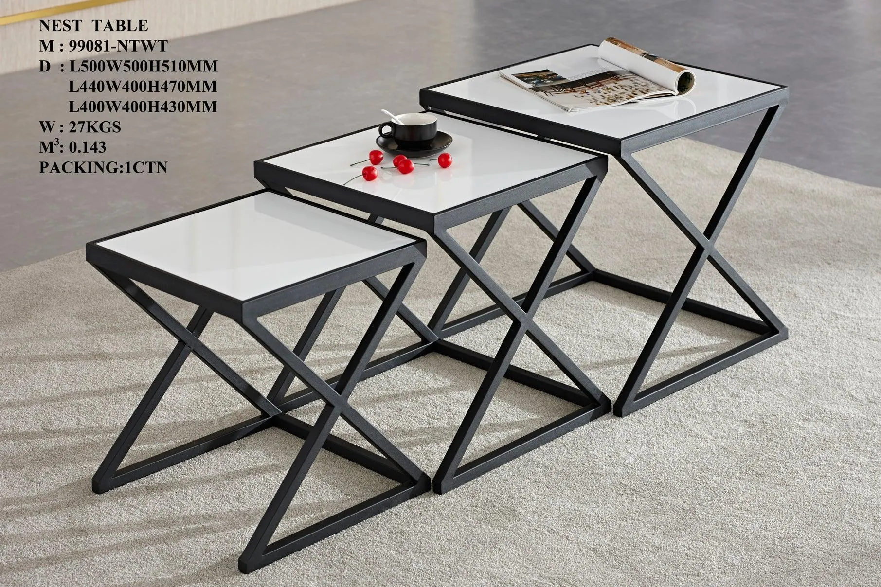 Nest 200 B Nest Table Set
