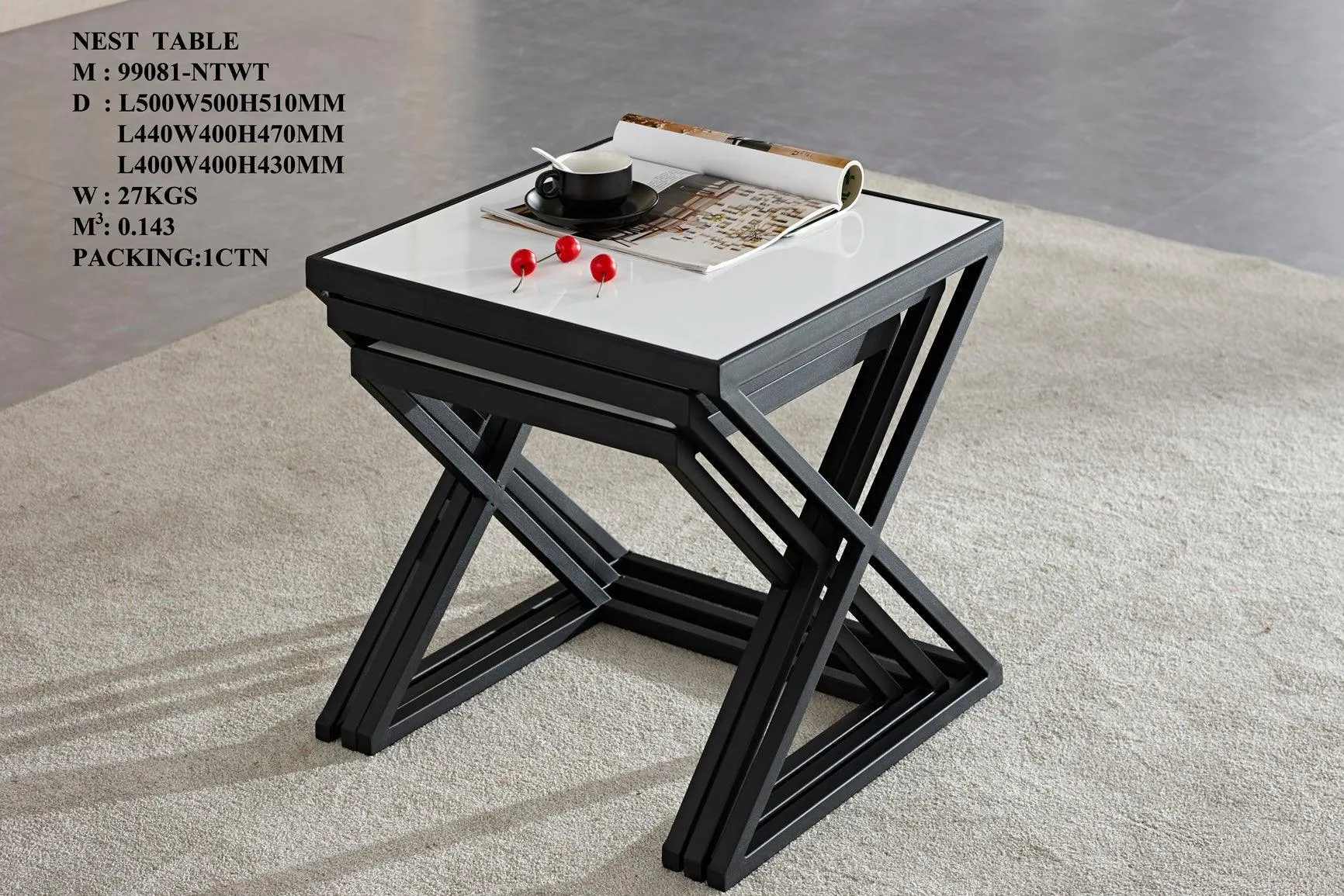 Nest 200 B Nest Table Set