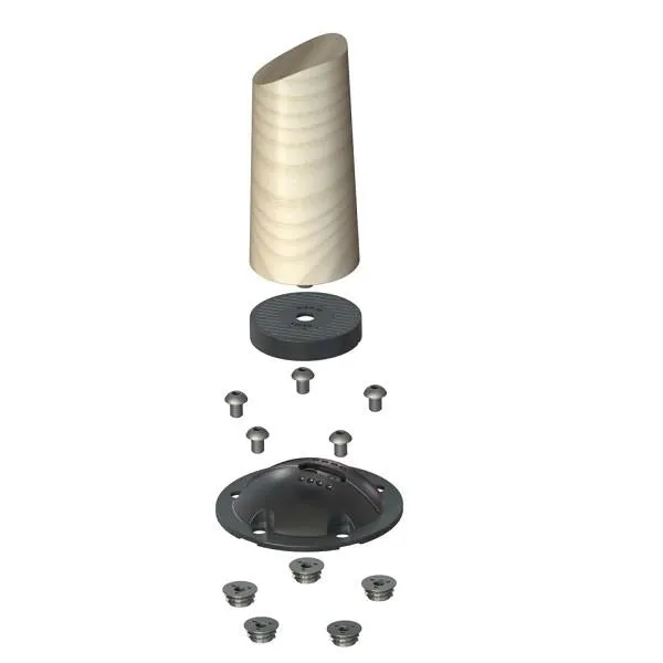 Scandinavian Premium Stainless Steel Angled Leg Connector