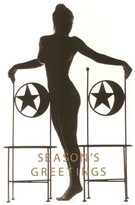 Season's Greetings - Silhouette Card