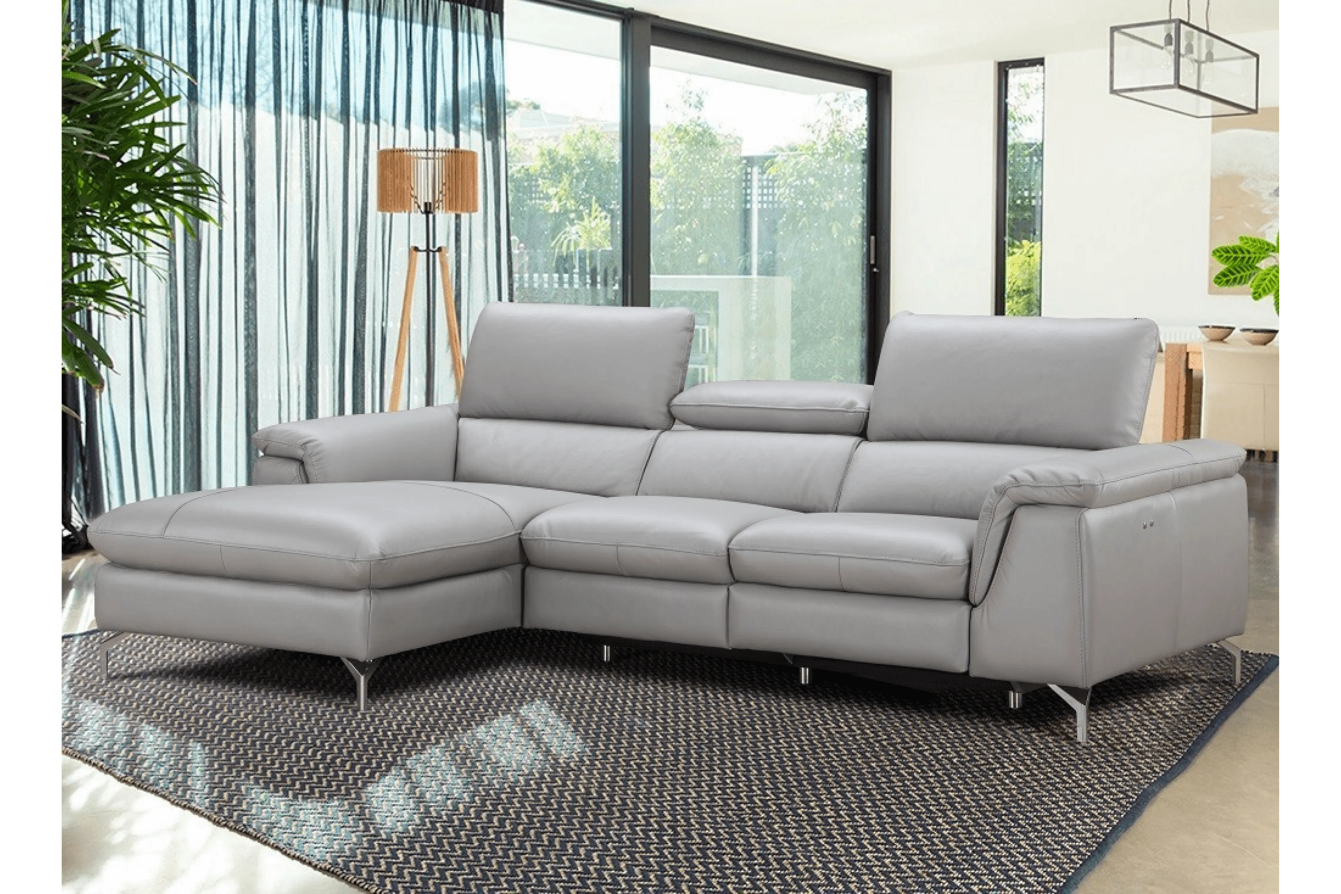 Serena Premium Leather Sectional