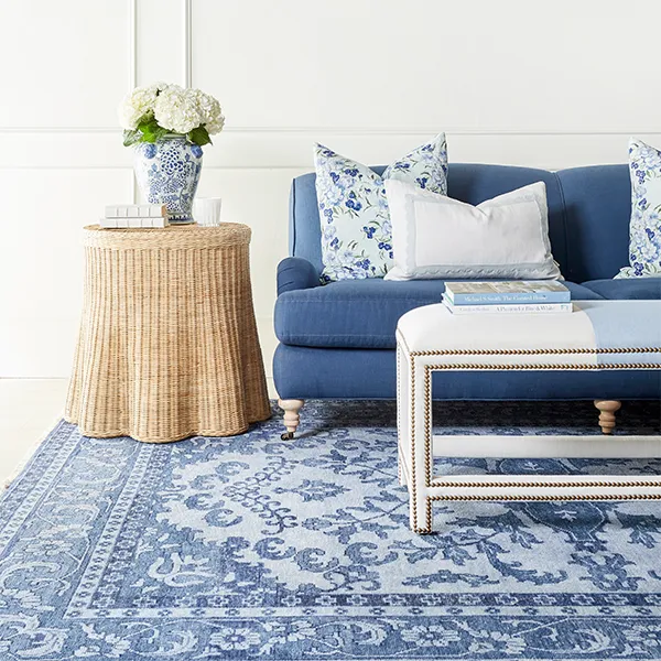 Simone Rug in Indigo