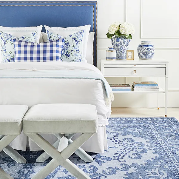 Simone Rug in Indigo