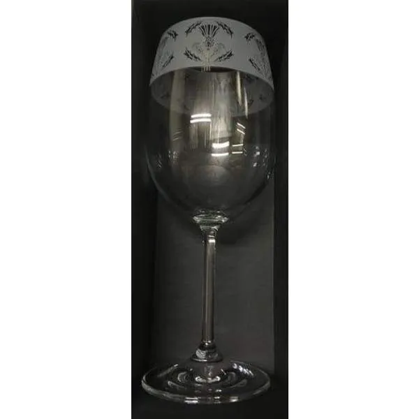 Thistle Design Wine Glass (350ml)