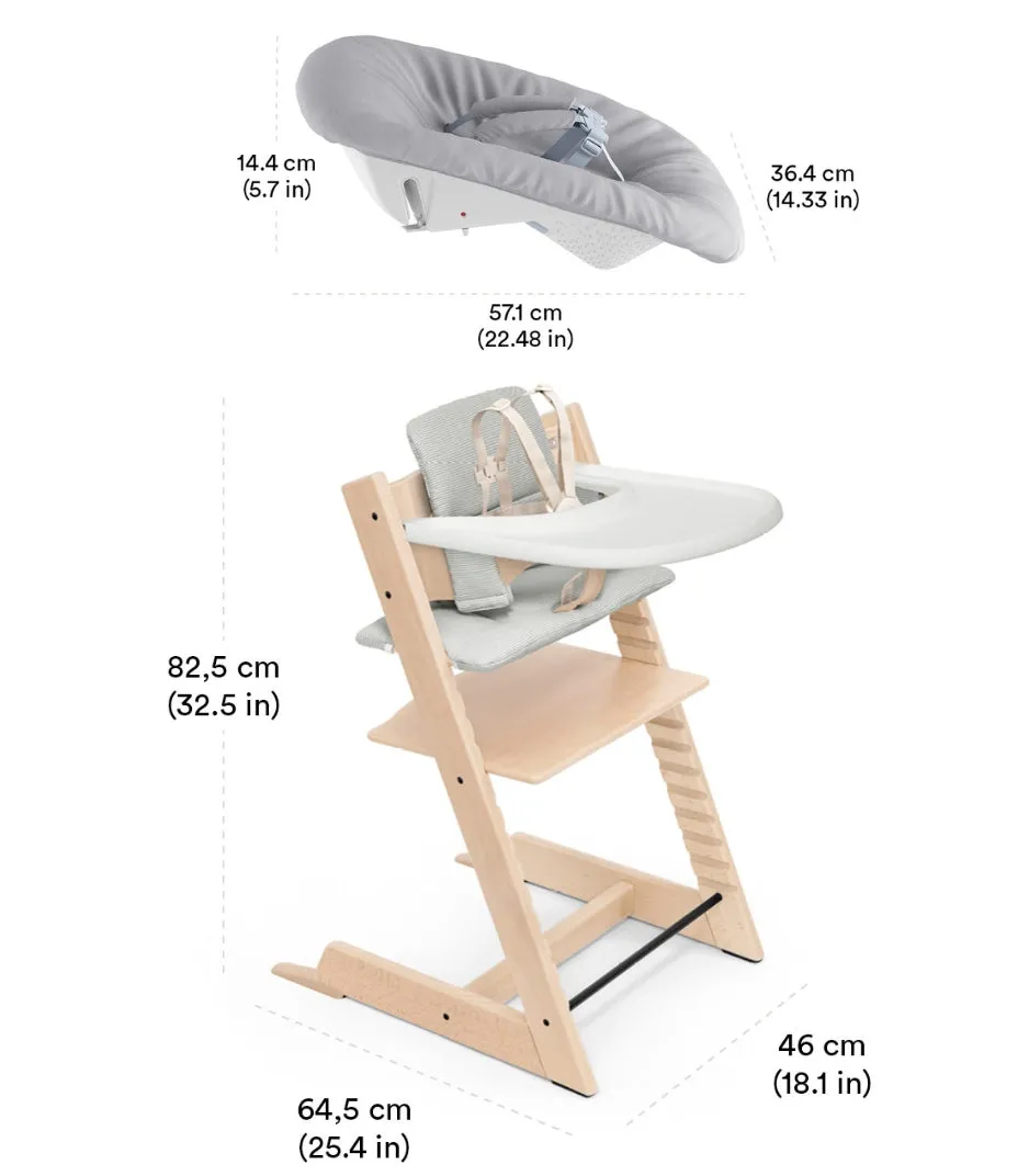 Tripp Trapp High Chair From Newborn Bundle by Stokke