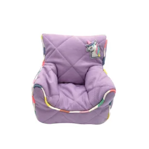 Unicorn lavender Doll Bean Chair
