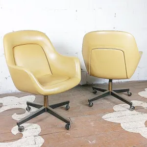 Vintage Oversized Executive Chair By Max Pearson